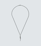 Ileana Makri Thunder 18kt white gold (750/1000) necklace with diamonds