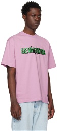 DEVÁ STATES Purple Printed T-Shirt
