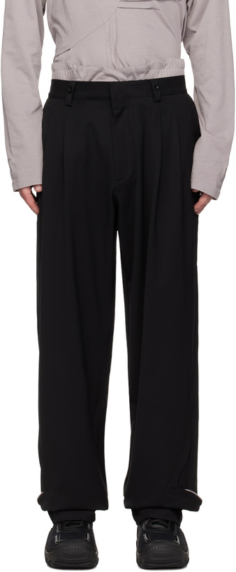Kiko Kostadinov Black Danh Trousers Kiko Kostadinov