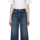 Amo Blue Ava Wide Leg Jeans