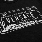 Versace Number Plate Intarsia Crew Knit