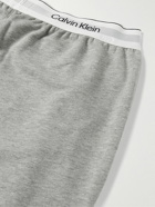 Calvin Klein Underwear - Cotton-Blend Jersey Pyjama Shorts - Gray