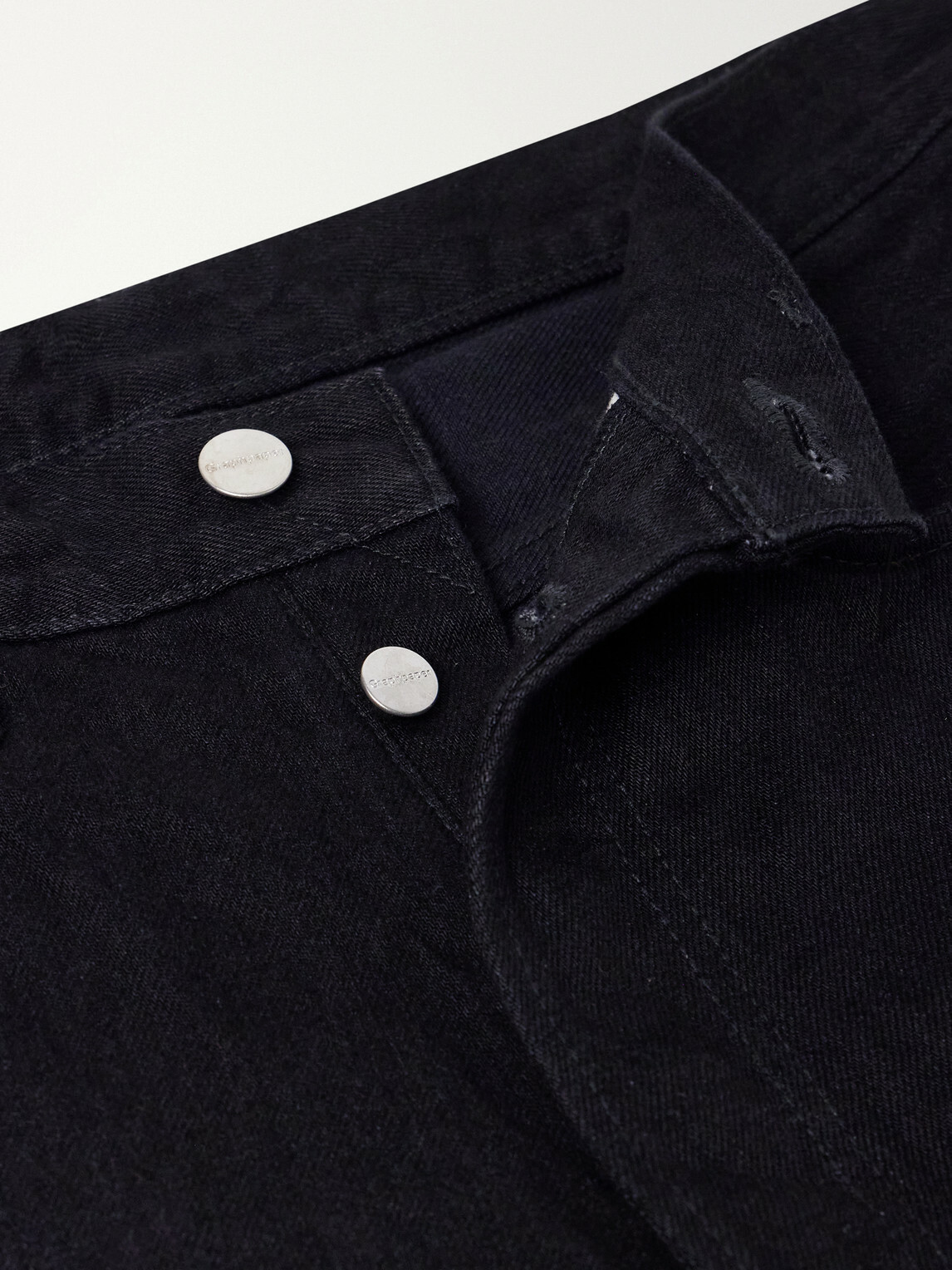 Graphpaper - Selvage Straight-Leg Jeans - Black