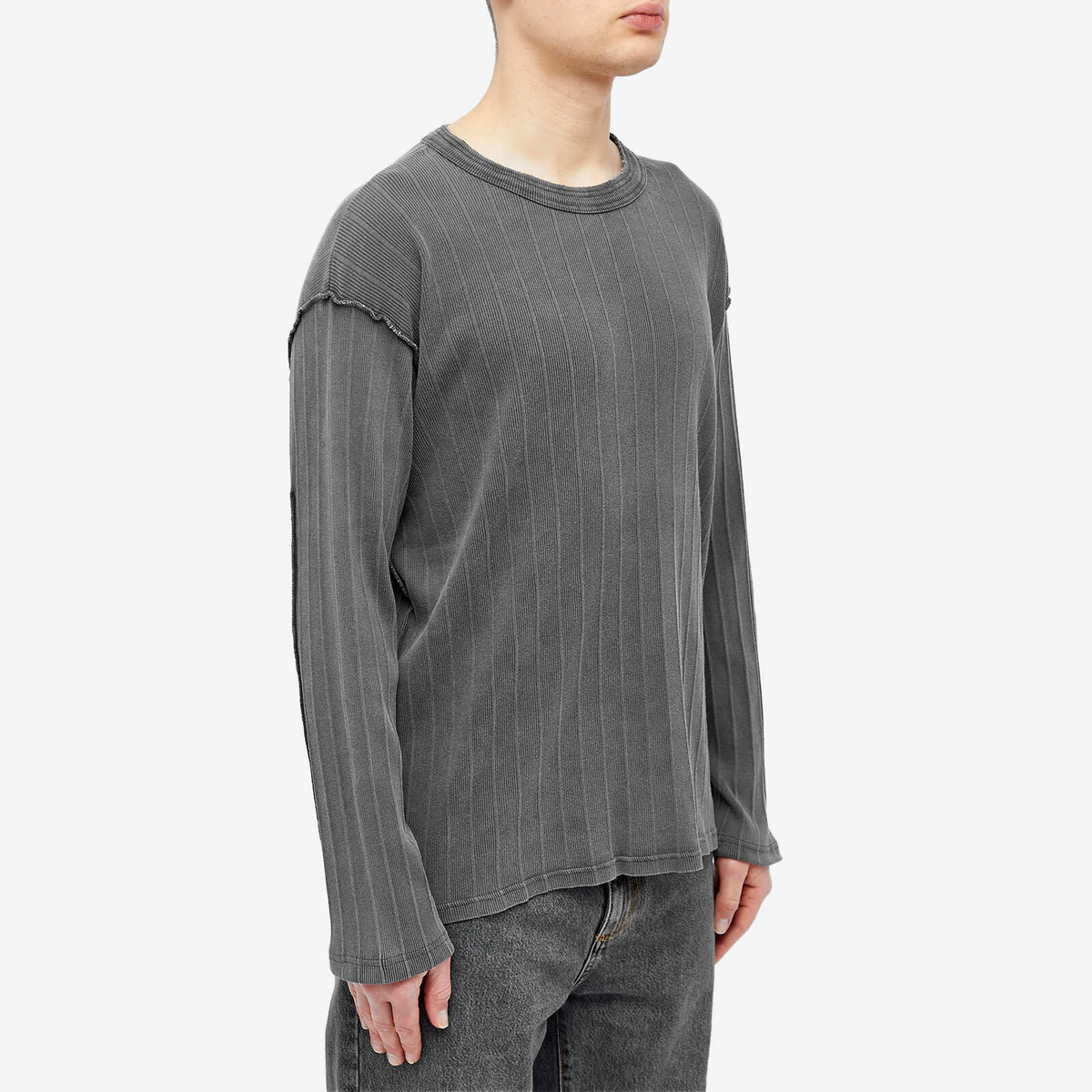 mfpen　New Rib LS Tee サイズM mfpen New Rib LS Tee - Washed Graphite | Garmentory