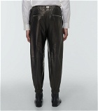 Gucci - Leather pants
