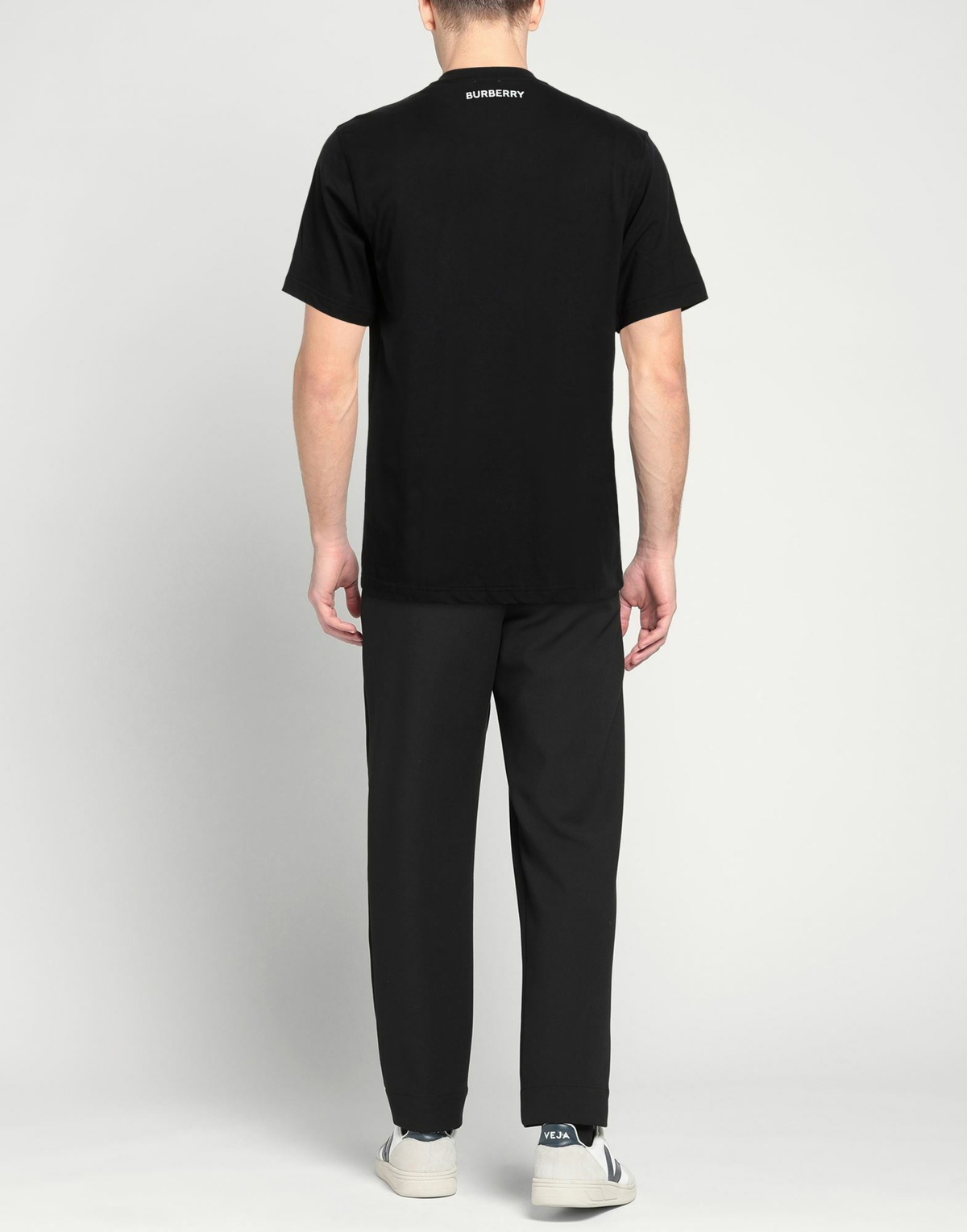 Burberry Mens T-shirt in Black