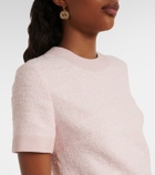 Valentino VLogo tweed minidress