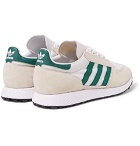 adidas Originals - Forest Grove Suede and Mesh Sneakers - Men - White