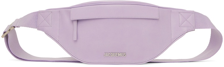 Photo: Jacquemus Purple Le Papier 'La Banane Meunier' Belt Bag