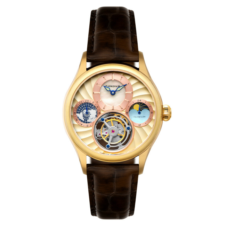 Thomas Earnshaw Celestial Huggins Gold-tone Dial Mens Watch ES-8261-08