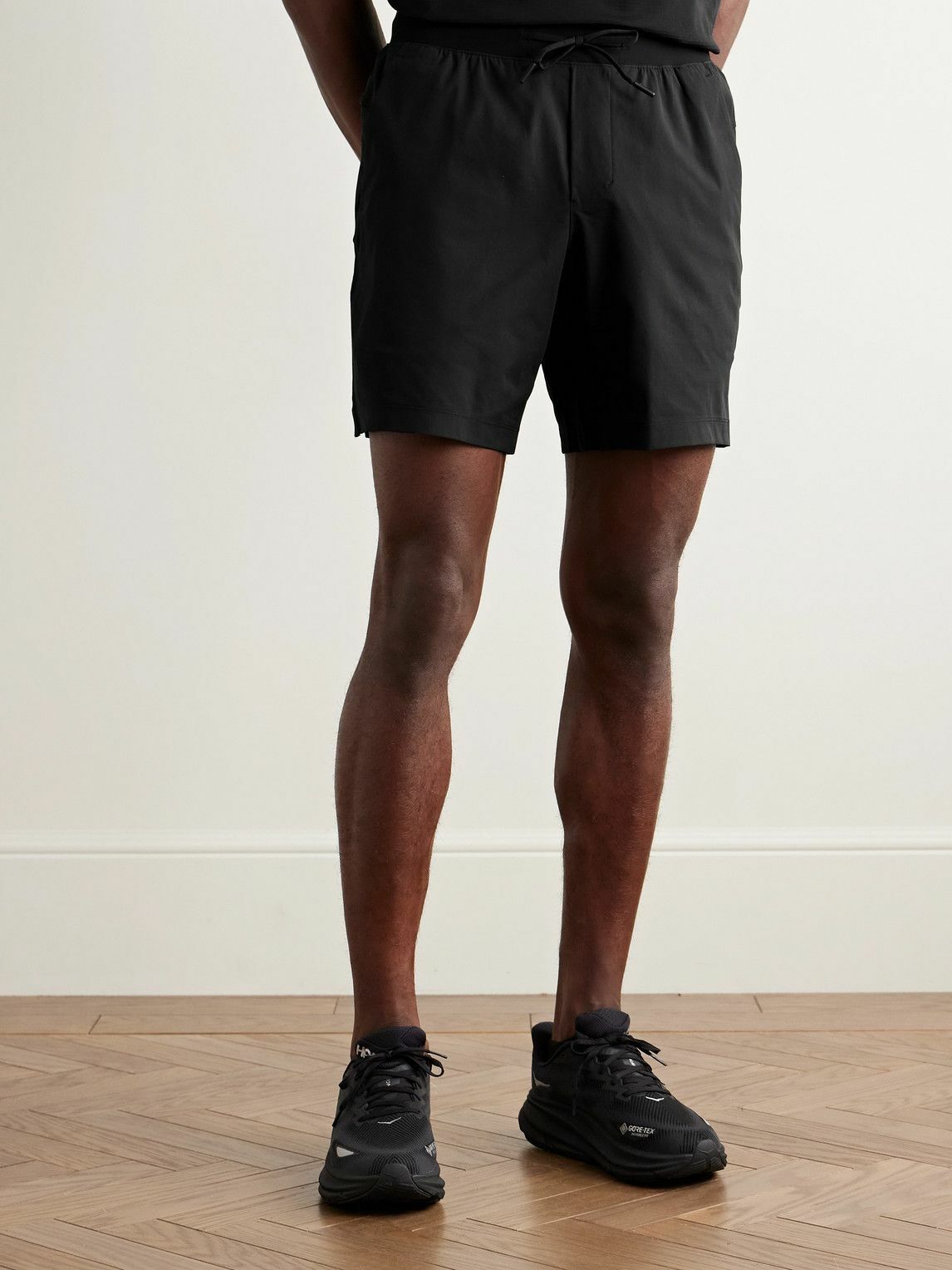 Lululemon - Zeroed In 7” Straight-Leg Recycled-Swift™ Drawstring Shorts - Black