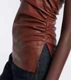 Stouls Laya leather bustier