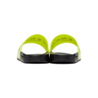 Givenchy Yellow Logo Flat Sandals