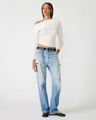 Steve Madden Ryder Knit Top in Cream