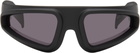 Rick Owens Black Temple Ryder Sunglasses