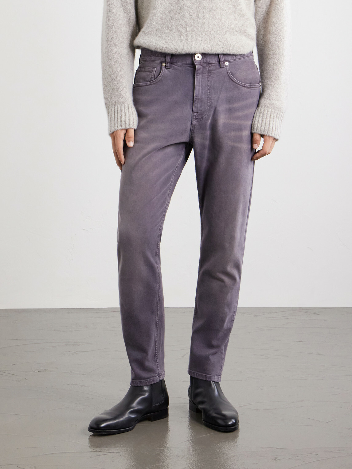 Eleventy - Straight-Leg Jeans - Gray