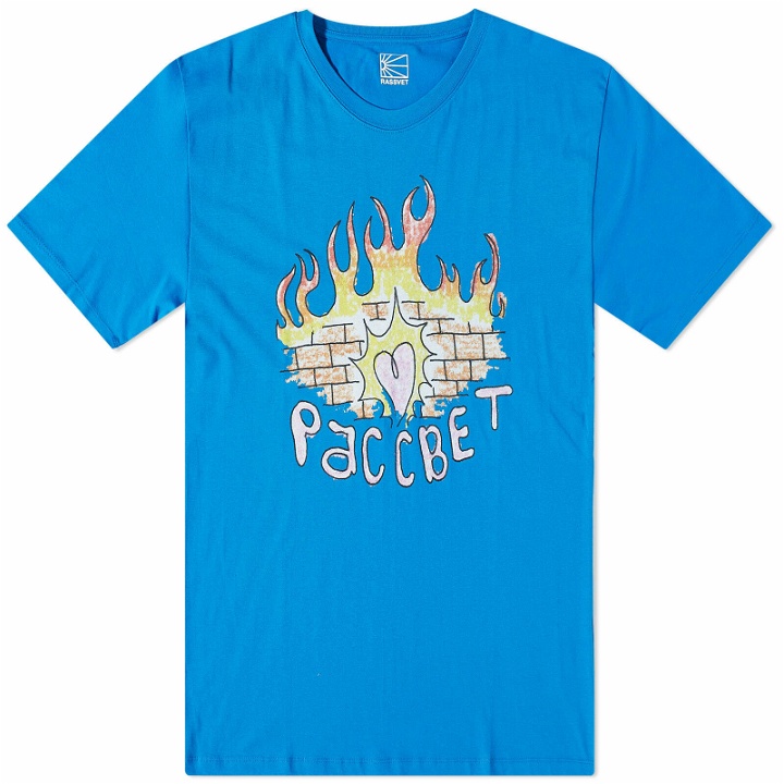 Photo: PACCBET Men's Firewall T-Shirt in Blue