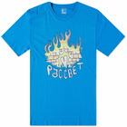 PACCBET Men's Firewall T-Shirt in Blue