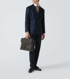 Brioni Leather briefcase