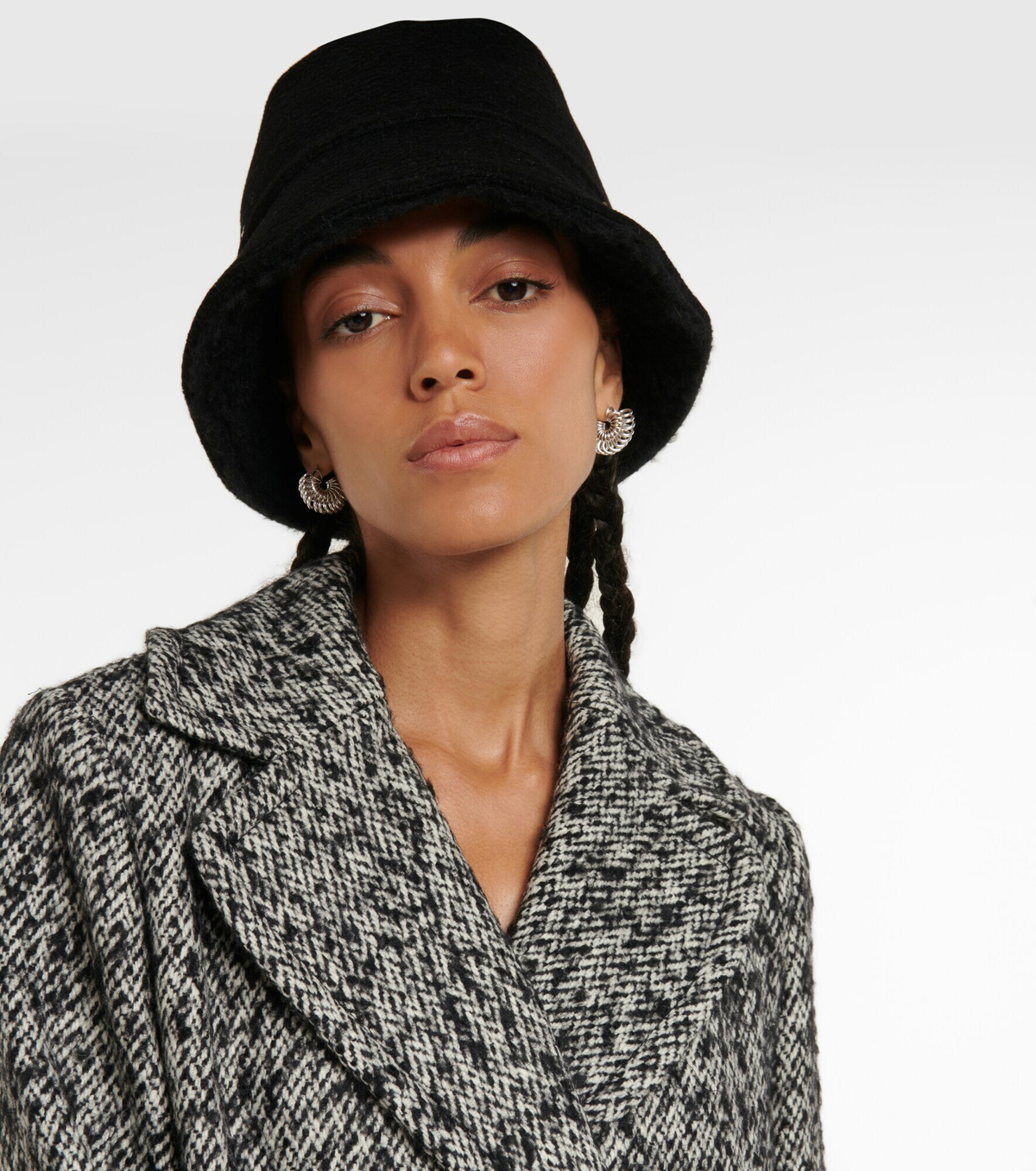 Maxmara ロゴ バケットハット
