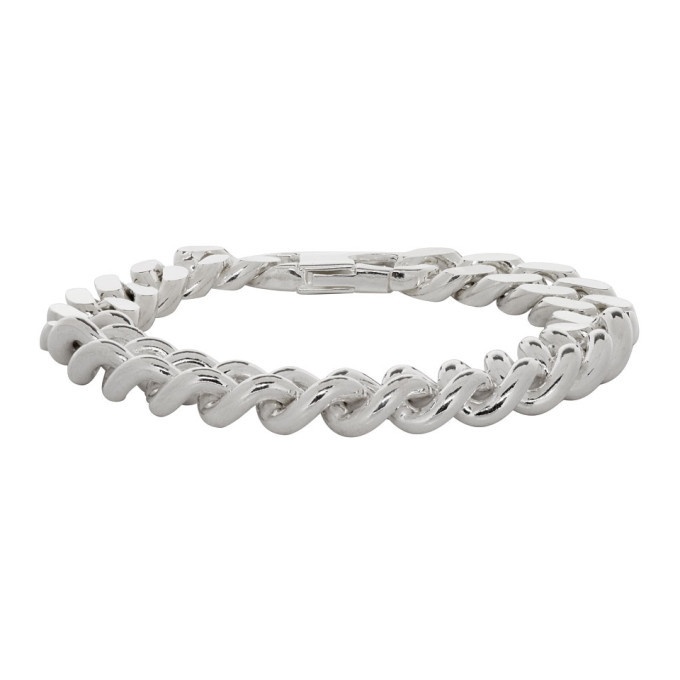 Photo: Bunney Silver Curb Chain Bracelet