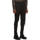 Amiri Black Lounge Cargo Pants