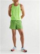 Nike Running - AeroSwift Slim-Fit Perforated Dri-FIT ADV Tank Top - Green