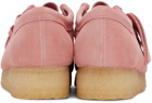 Clarks Originals Pink Wallabee Derbys