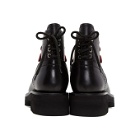 Dsquared2 Black Lace-Up Hiker Boots