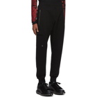 Alexander McQueen Black Cotton Lounge Pants