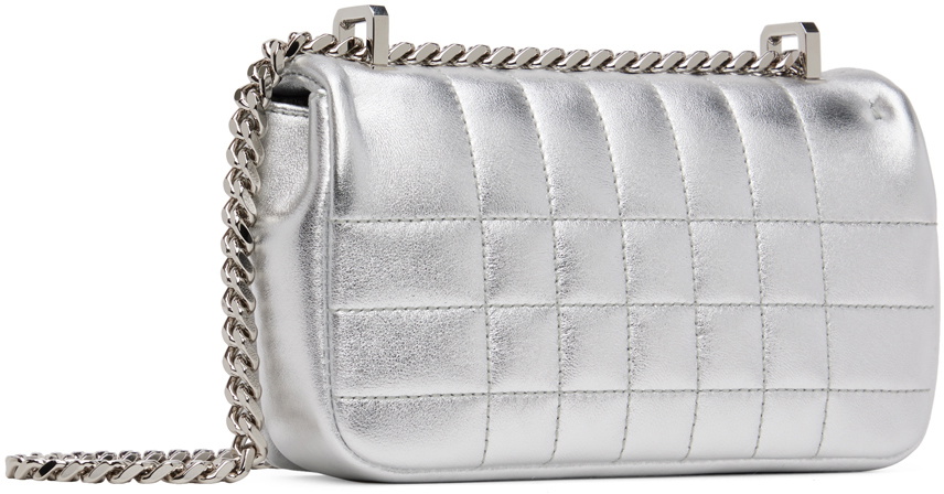 Burberry clearance silver bag