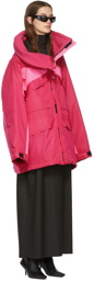 Balenciaga Pink Polyester Coat