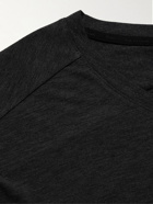 ON - Active Stretch Cotton-Blend Jersey T-Shirt - Black