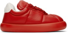Marni Red Leather BigFoot 2.0 Sneakers