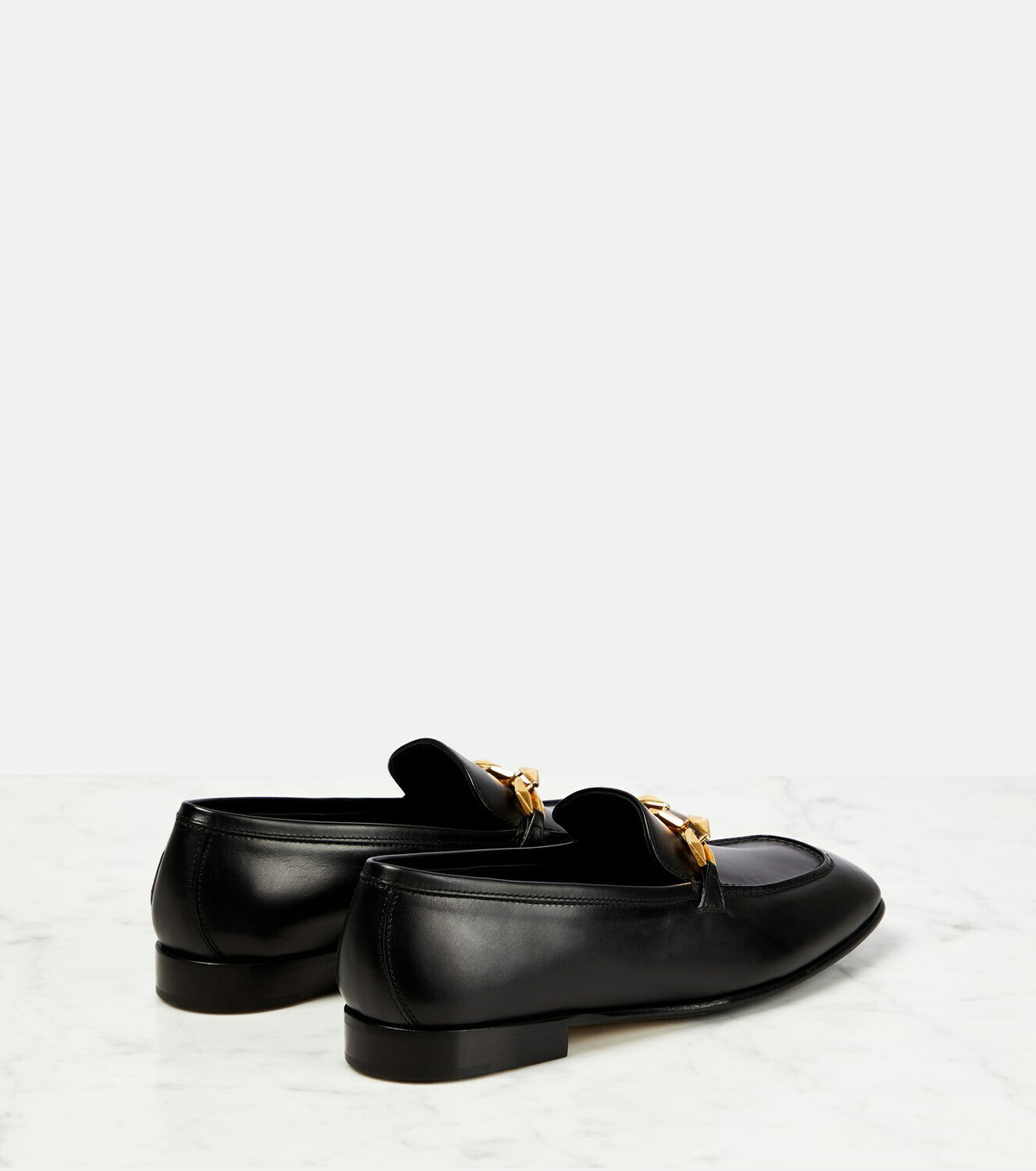 Jimmy Choo - Diamond Tilda leather loafers Jimmy Choo