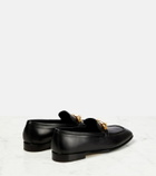 Jimmy Choo - Diamond Tilda leather loafers