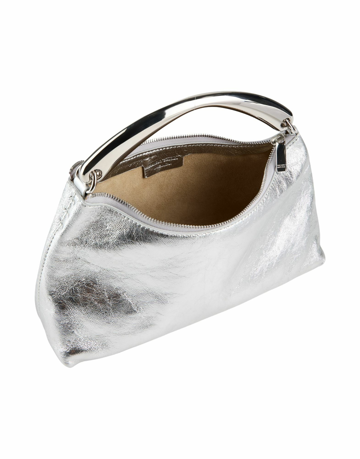 Mansur Gavriel Rhea Womens Handbag in Silver