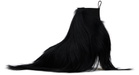 Rick Owens Black Porterville Minimal Grill Beatle 65 Chelsea Boots
