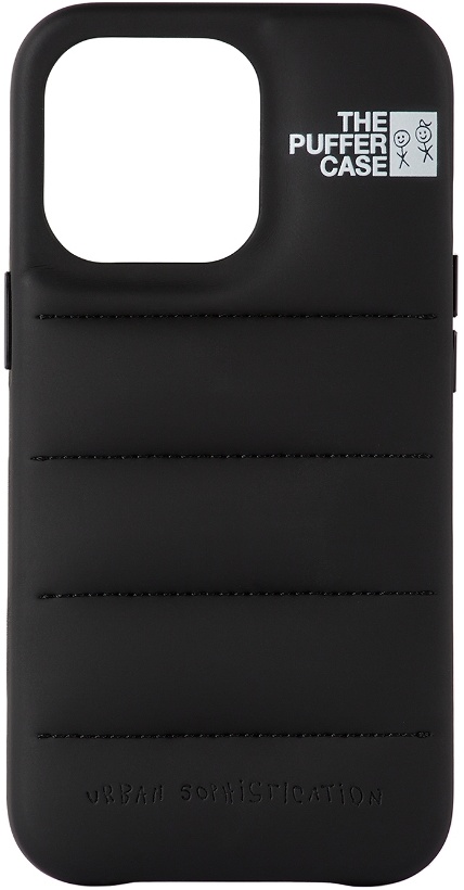 Photo: Urban Sophistication Black 'The Puffer' iPhone 13 Pro Case