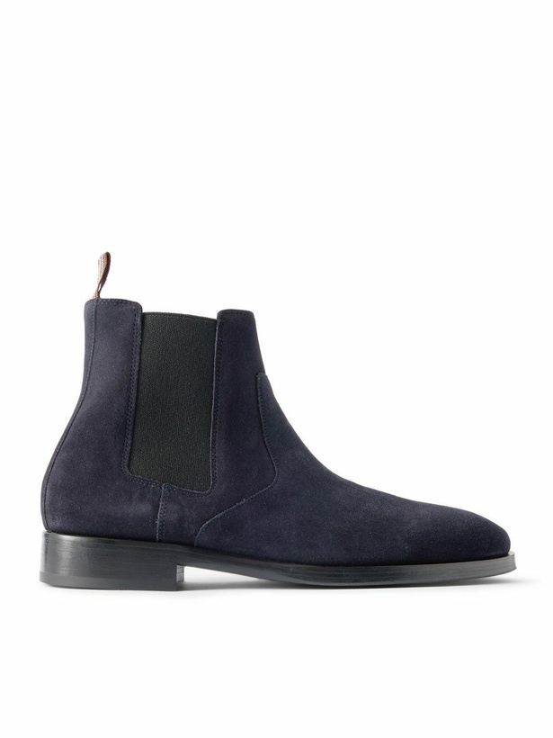 Photo: Paul Smith - Lawson Suede Chelsea Boots - Blue