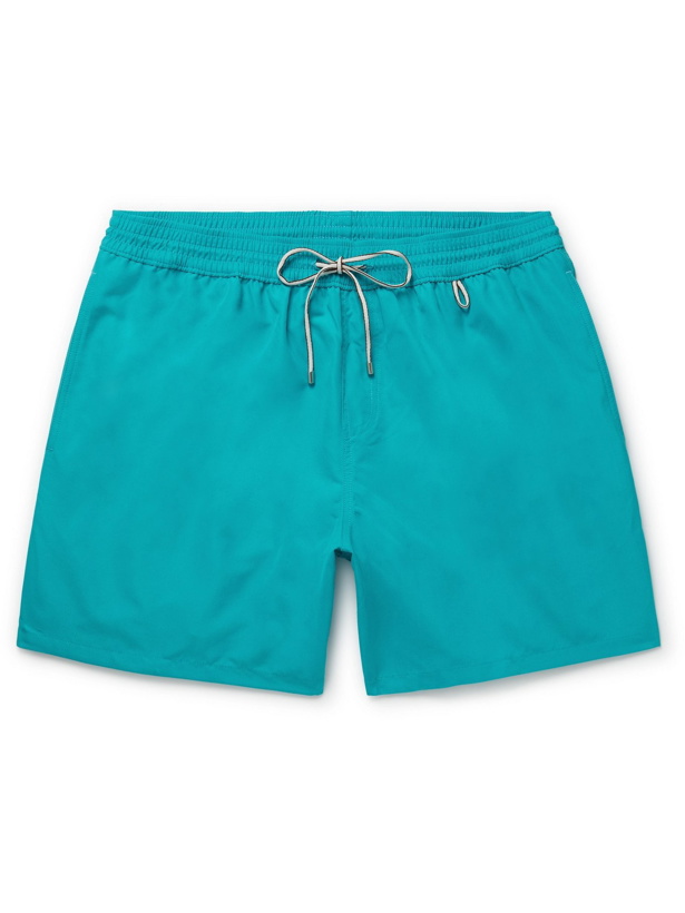 Photo: LORO PIANA - Bay Mid-Length Swim Shorts - Blue - XS