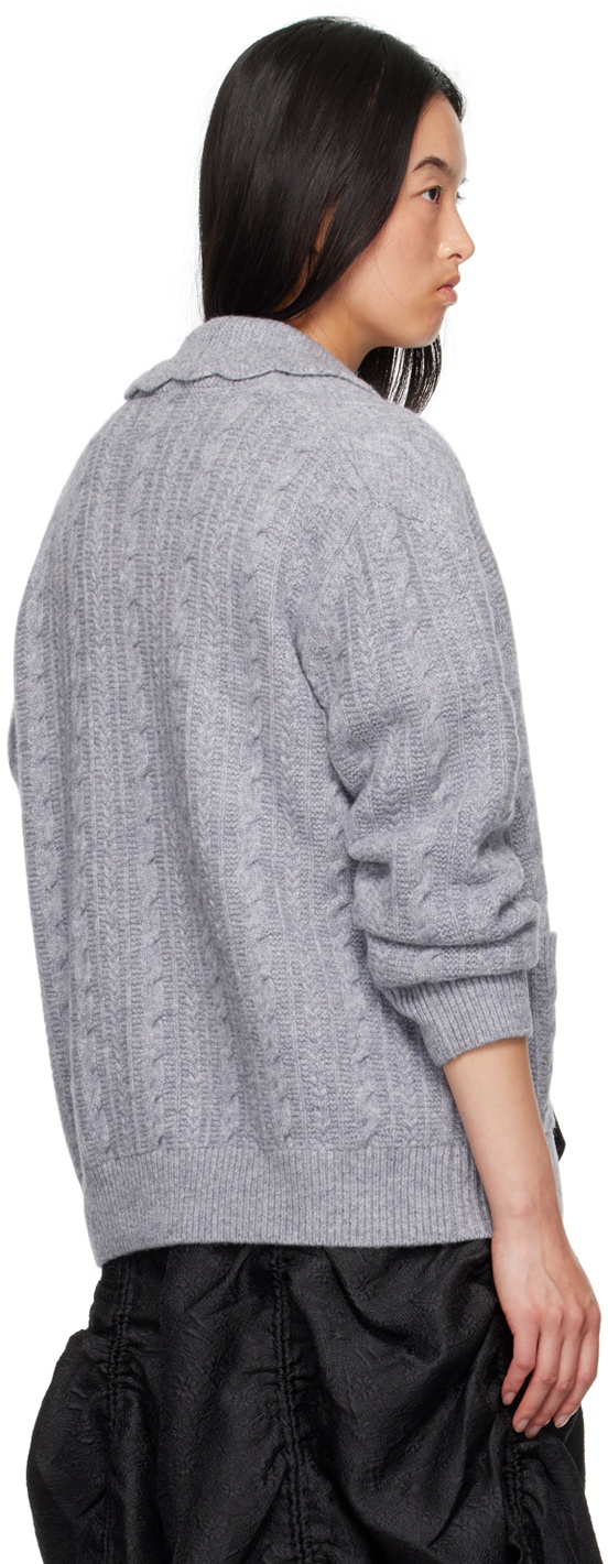 SEA NY Gray Mariella Cardigan