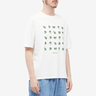 Bram's Fruit Men's Lettuce T-Shirts in White