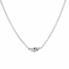 Frederick Grove Eternity Pendant Necklace in Silver 