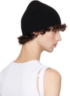 HELIOT EMIL Black H Trim Beanie