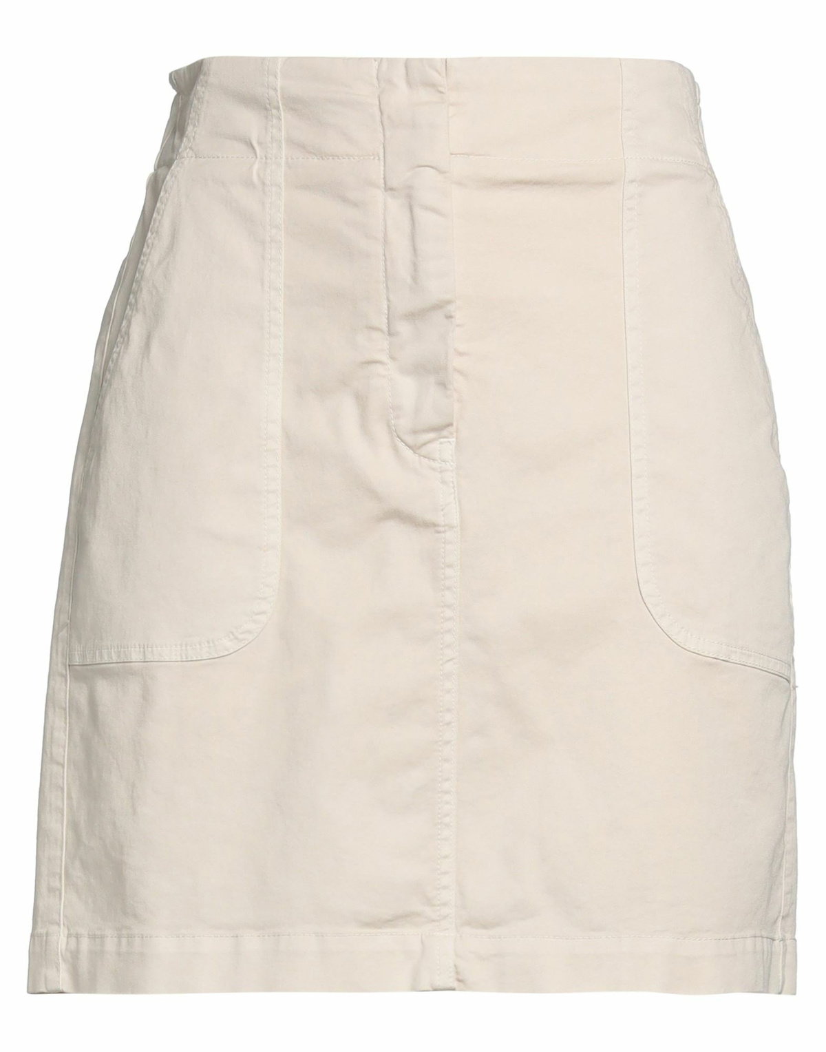 Peserico Womens Mini skirt Ivory