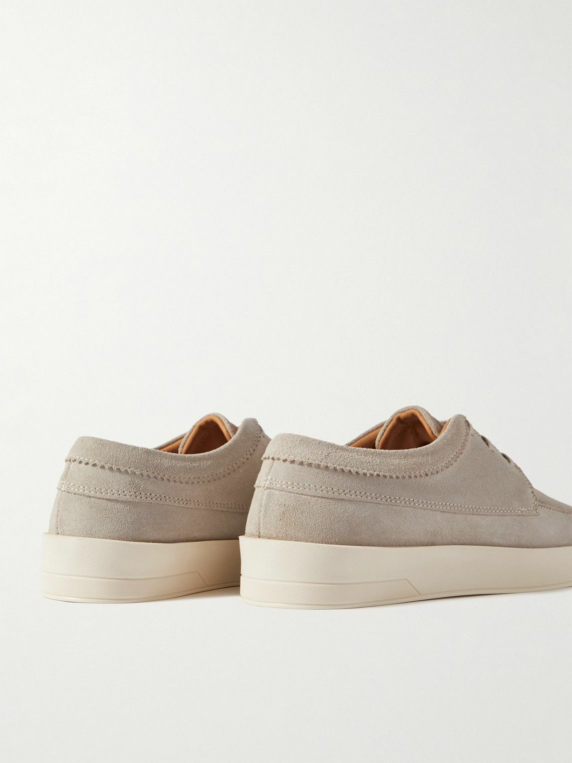 Mr P. - Peter Suede Derby Shoes - Neutrals