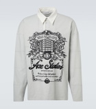 Acne Studios Logo cotton polo shirt