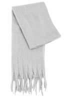 American Vintage Zinaco Brushed-knit Scarf - Grey - One Size