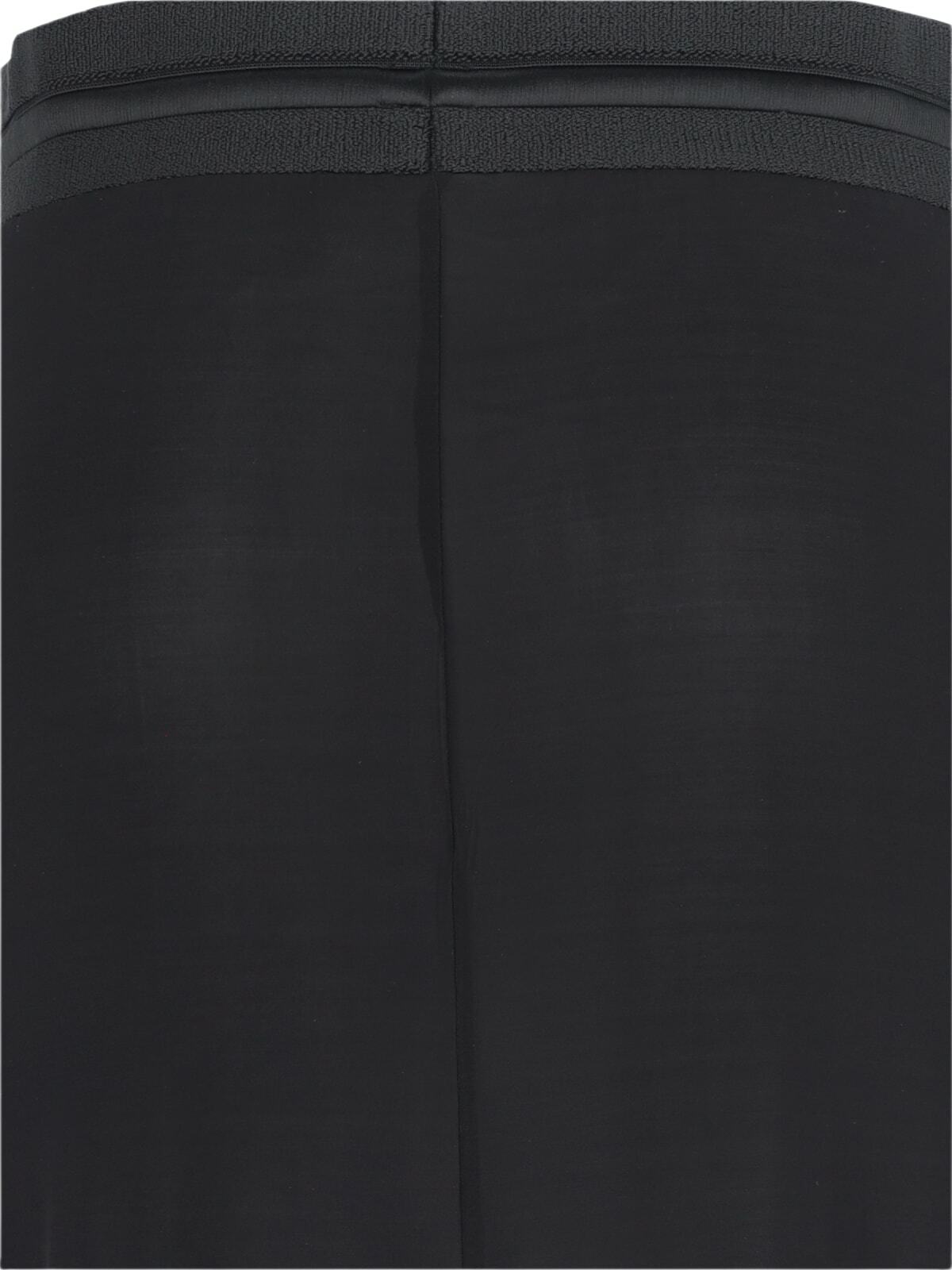 Helmut Lang Semi-transparent Maxi Skirt